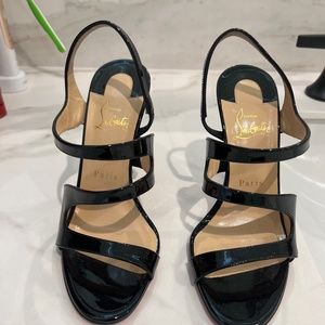 christian louboutin black heels